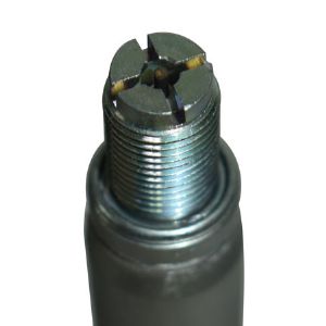 Iridium alloy electrode tips